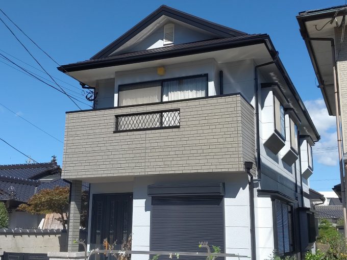 10月27日(水)北九州市小倉南区上吉田での屋根塗装・外壁塗装・付帯塗装・外構工事は完了しました！