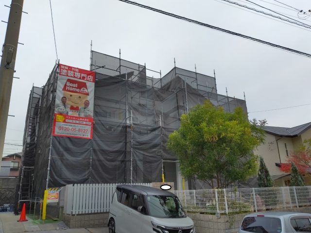 11月8日(月)北九州市小倉南区沼新町での屋根塗装・外壁塗装・付帯塗装工事はお休みとさせていただいております！