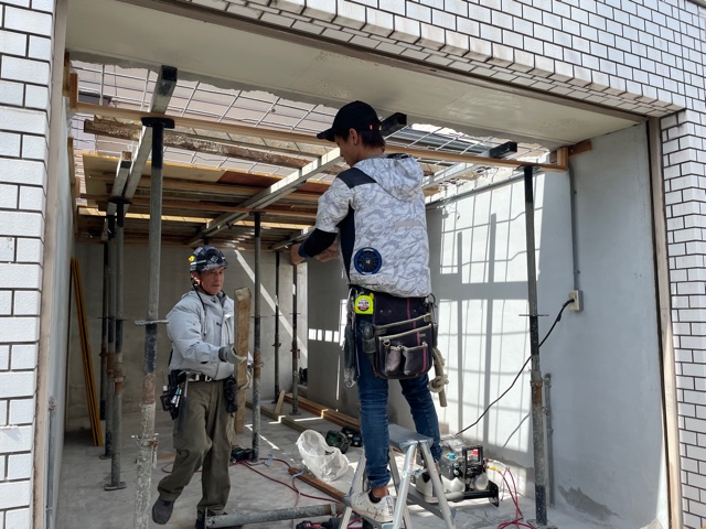 7/23(金)若松区二島にて屋根・外壁塗装及び改修工事をさせていただきます！(6日目)