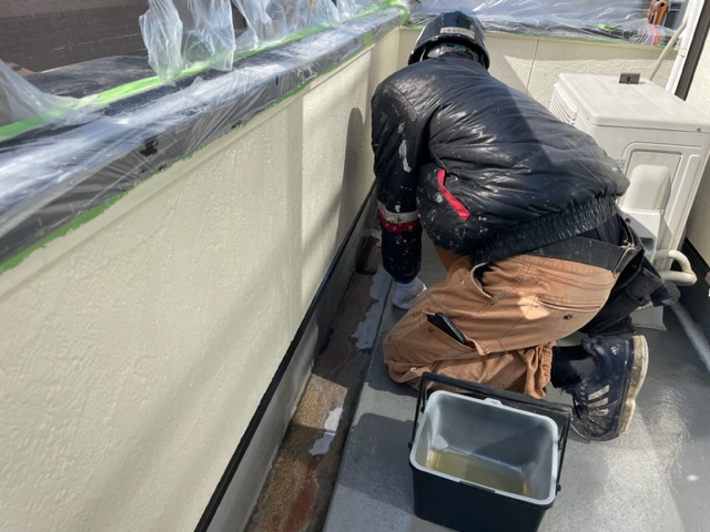 【工事19日目】八幡西区星ヶ丘：N様　外壁塗装・屋根塗装及びその他塗装工事