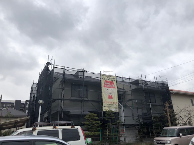 1/31(金)北九州市小倉南区・八幡東区にて屋根・外壁塗装・改修工事をさせて頂いてます！