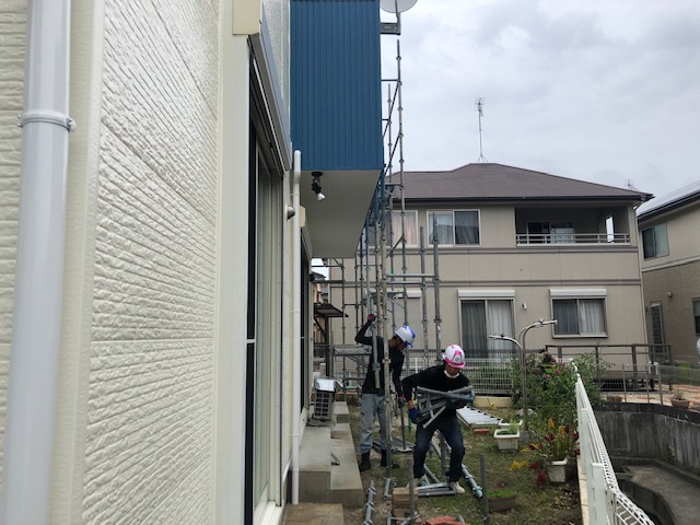 7/3(金)福岡市西区にて屋根・外壁塗装工事をさせて頂いてます！