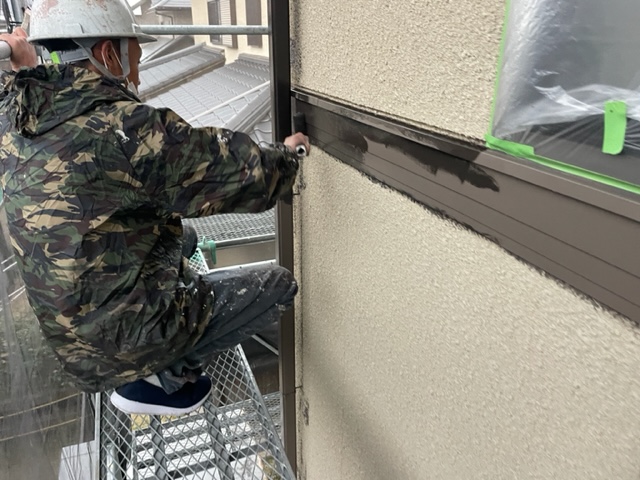 【工事4日目】小倉南区I様：外壁塗装・付帯塗装工事