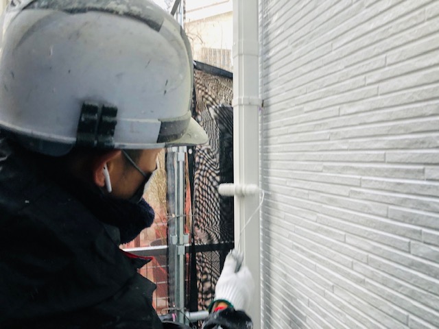 【工事】1月17(月)北九州市小倉南区朽網東にて外壁塗装工事させて頂いております！(10日目)