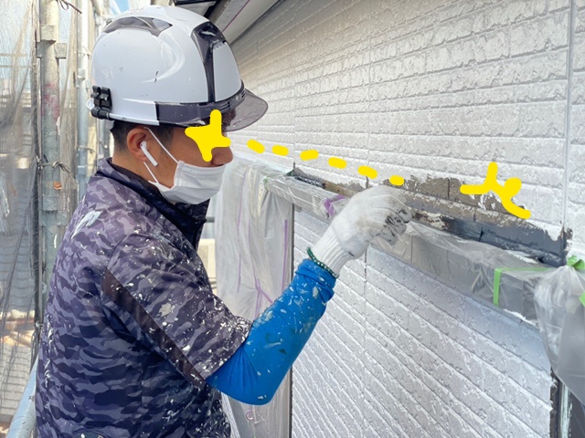 10月15日(金)北九州市小倉南区中曽根での屋根塗装・外壁塗装・付帯塗装工事をさせて頂いてます！(5日目)