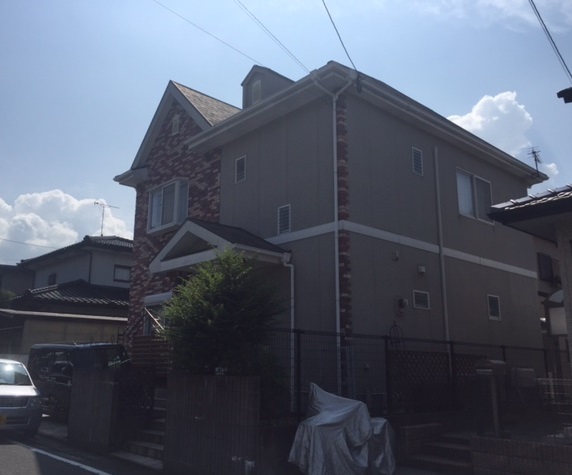     ▽篠栗町和田　　Ｔ様邸　　　〈屋根・外壁塗装工事〉