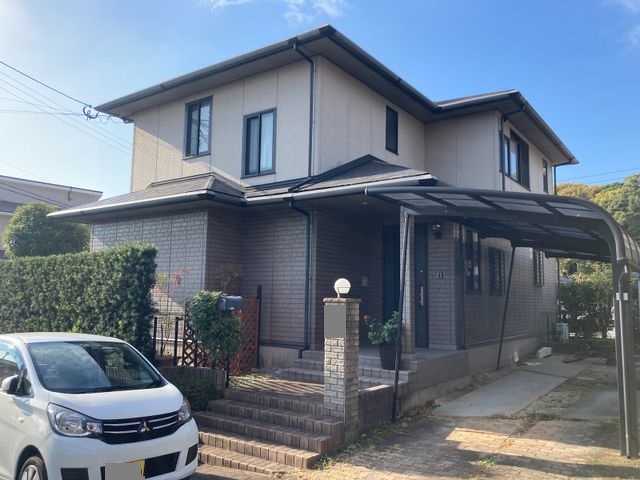 北九州市小倉南区：匿名希望様　外壁塗装・屋根カバー工法　及び　その他塗装工事